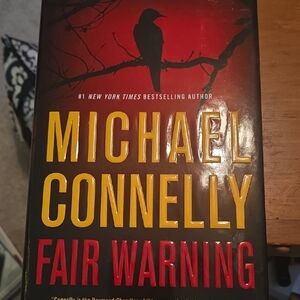 'Fair Warning' Book - Red and Black Cover